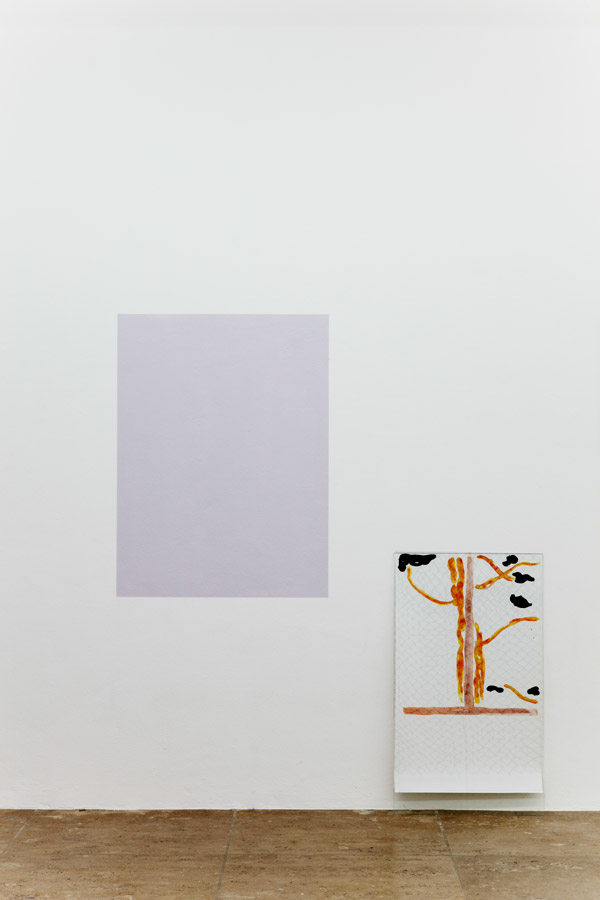 Installationshot »Pines & Palms«, 2014, Galerie Matthias Jahn, Munich (with Benjamin Röder)